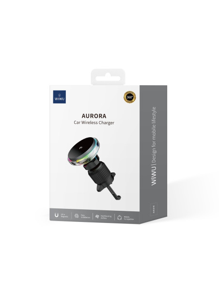 Cargador Inalámbrico Qi2.0 para Coche