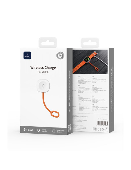 Portable Charger for Apple Watch compatible with Lightning and USB-C cables