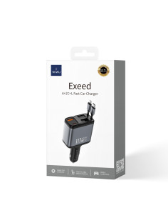 Cargador de Coche multipuerto Exeed de 117 W A+2C+L
