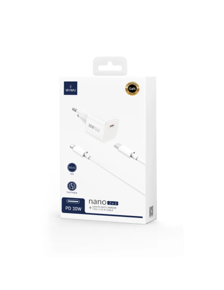 Cargador 30W GaD PD C-L