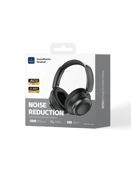 Soundbasha Headset TD-17 ANC Black