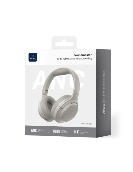 Cascos Soundmaster ANC 100H Gris
