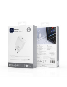 30 W GaN PD USB-C Charger with USB-C to USB-C Cable Essen