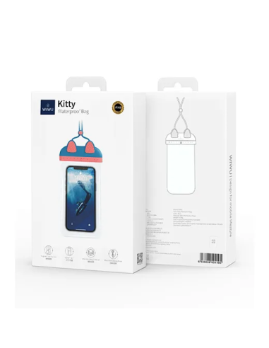 Funda Impermeable Kitty Azul
