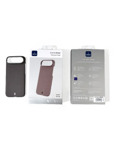 iPhone 17 Air Aramid Fiber Case with MagSafe Brown Aramid Armor