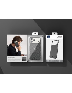 Funda iPhone 17 Pro Max Fibra de Aramida con MagSafe Negro Aramid Air