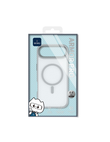 iPhone 17 Air Case with MagSafe Matte Armor Pro (Grey)