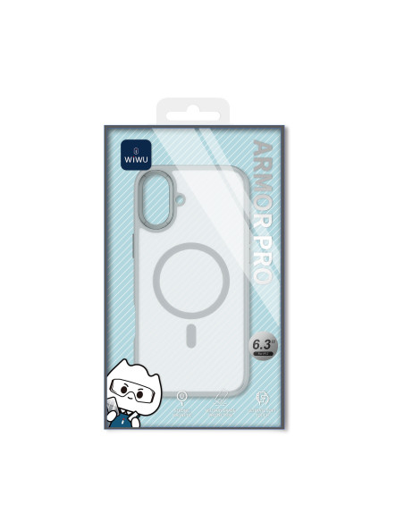 Funda iPhone 17 con MagSafe Mate Armor Pro (Gris)