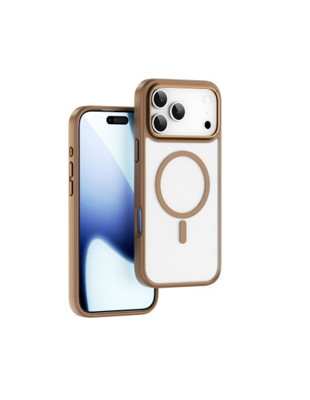iPhone 17 Pro Case with MagSafe Matte Armor Pro (Brown)