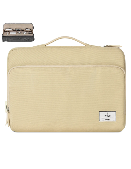 16" Cozy Classic Ivory Laptop Case