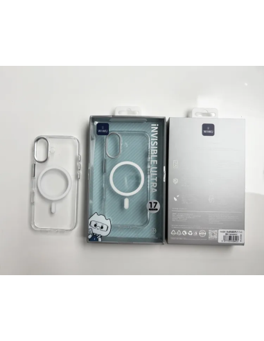 Funda iPhone 17 con MagSafe Transparente Antiamarilleo iNVISIBLE ULTRA
