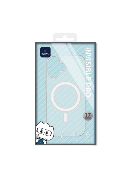 Funda iPhone 17 con MagSafe Transparente Antiamarilleo iNVISIBLE ULTRA