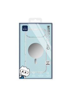 Funda iPhone 17 Air con Espejo y MagSafe Transparente Antiamarilleo MIRROR PRO