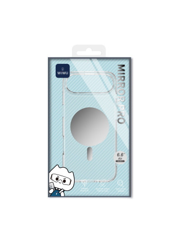 Funda iPhone 17 Air con Espejo y MagSafe Transparente Antiamarilleo MIRROR PRO