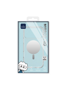 Funda iPhone 17 Pro con Espejo y MagSafe Transparente Antiamarilleo MIRROR PRO