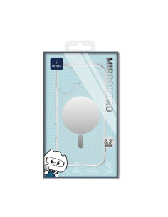 Funda iPhone 17 con Espejo y MagSafe Transparente Antiamarilleo MIRROR PRO