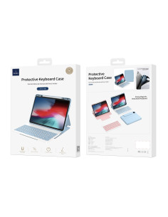 Keyboard Protective Case iPad 11th/10th 11"/10" Blue