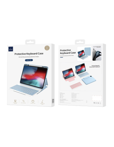 Keyboard Protective Case iPad 11th/10th 11"/10" Blue