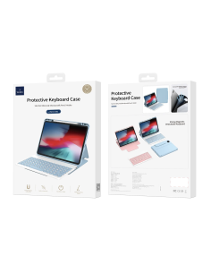 iPad Pro 11" Keyboard Protective Case Azul