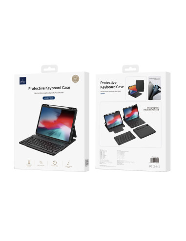 iPad Pro 13" Keyboard Protective Case Black