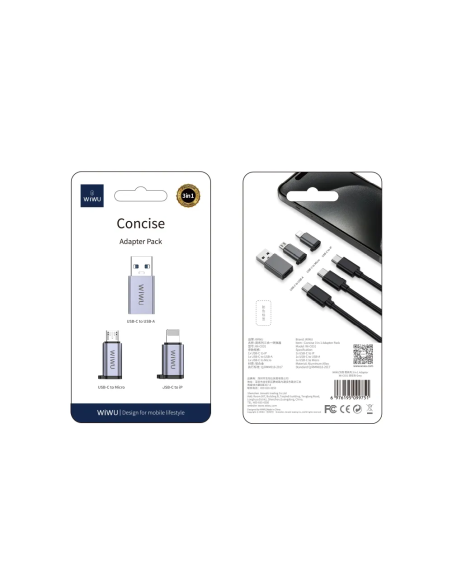Adaptador 3 en 1