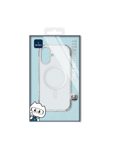 Funda iPhone 17 con MagSafe Transparente Antiamarilleo TITANIUM PRO