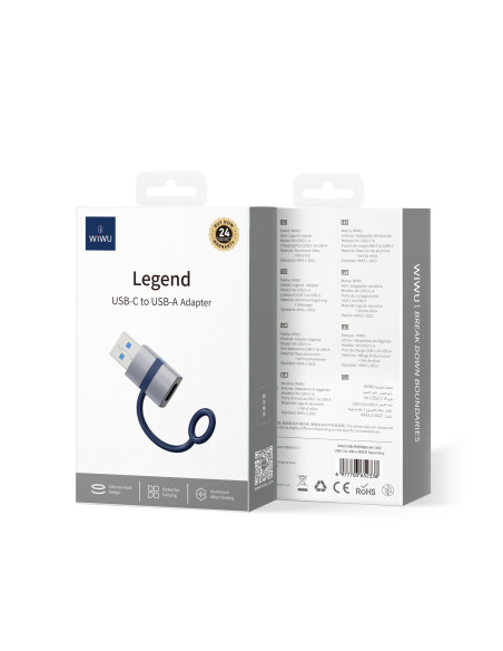 Adaptador USB-C a USB-A Legend