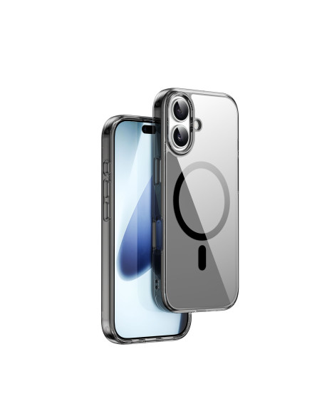 iPhone 17 Case with MagSafe Transparent Anti-yellowing with Black Edges iSHIELD PRO