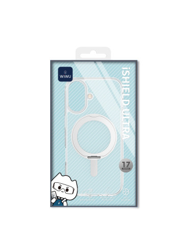 Funda iPhone 17 con Soporte y MagSafe Transparente Antiamarilleo iSHIELD ULTRA