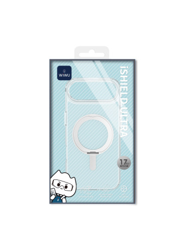 Funda iPhone 17 Air con Soporte y MagSafe Transparente Antiamarilleo iSHIELD ULTRA